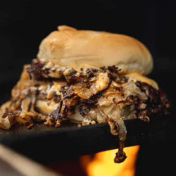 Oklahoma Onion Smash Burger
