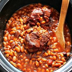 Slow Cooker Baked Beans