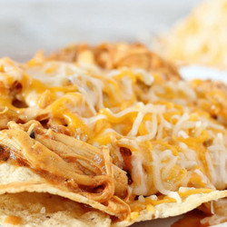 Crockpot Chicken Nachos