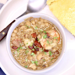 Black Eyed Peas With Shrimp