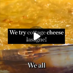 Cottage Cheese Lasagne