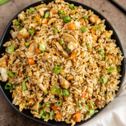 Blackstone Chicken Fried Rice