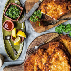 Authentic Middle Eastern Schnitzel