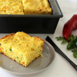 Buttermilk Cornbread With Jalapeño Peppers And Corn