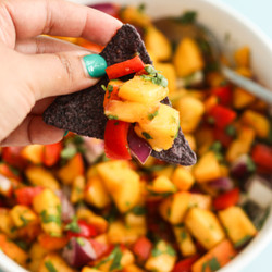 Fresh Peach Salsa Recipe