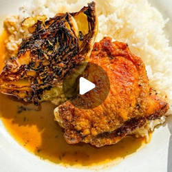 Pan-roasted Chicken And Cabbage