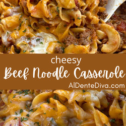 Cheesy Beef Noodle Casserole
