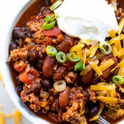 Award Winning Turkey Chili
