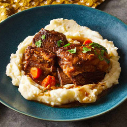 Smothered Beef Short Ribs
