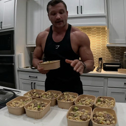High Protein Slow Cooker Beef Meal Prep