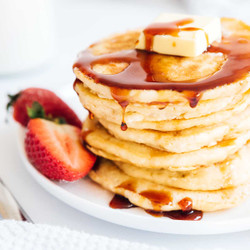 Better-than-bisquick Vanilla Pancakes