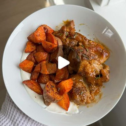 Maple Mustard Glazed Chicken