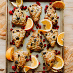 Sourdough Discard Cranberry Orange Scones