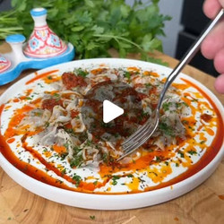 Turkish Dumplings (manti)