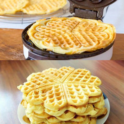 Superleckere Vanille Joghurt Waffeln In Nur 1 Minute Zubereitet
