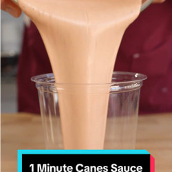 Canes Sauce In Under 1 Minute