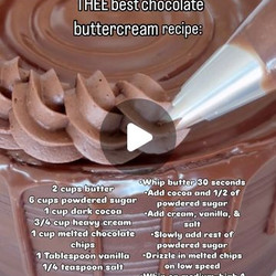 Chocolate Buttercream Cake