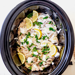 Slow Cooker Greek Chicken