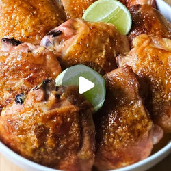 Hot Honey &amp; Lime Chicken Thighs