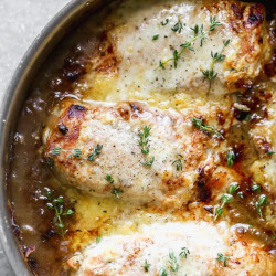 French Onion Chicken Skillet