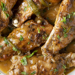 Smothered Turkey Wings