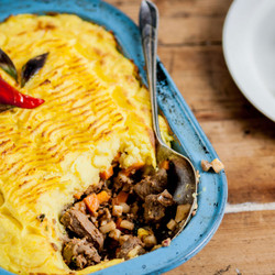 Rogan Josh Shepherd's Pie