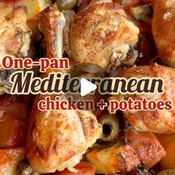 One Pan Mediterranean Chicken