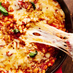 Pizza Beans Skillet