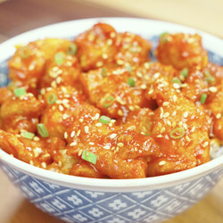 Crispy Gochujang Chicken