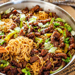 Mongolian Beef Ramen