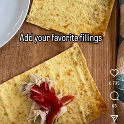 Cottage Cheese Flatbread