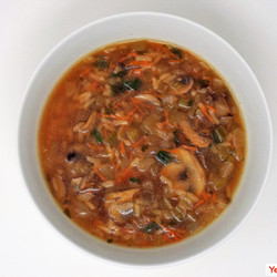 Thai Jasmine Rice And Mushroom Soup