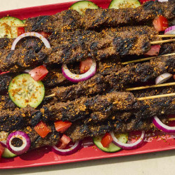 Beef Suya (nigerian Grilled Beef Skewers)