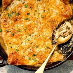 Chicken Piccata Potpie