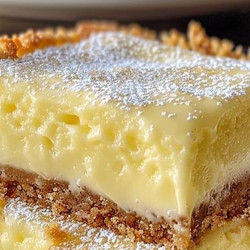 Vanilla Custard Cream Squares