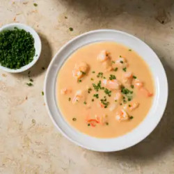 Rich And Velvety Shrimp Bisque