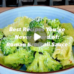 Rigatoni With Roman Broccoli Sauce