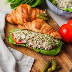 Tuna Salad Croissant Sandwich
