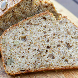 No-knead, Lightning-fast German Multi-grain Bread: Mehrkorn Blitzbrot