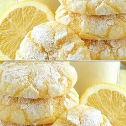 Homemade Ultra Easy Lemon Cookies