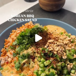 Korean Bbq Chicken Salad