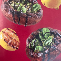 Portobello Steaks With Pesto And Grilled Lemons