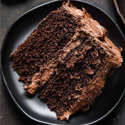 Chocolate Cake With Chocolate Cream Cheese Frosting