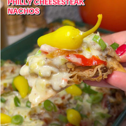 Philly Cheesesteak Nachos