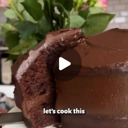 Refined Sugar Free Chocolate Cake