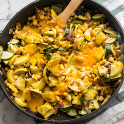 New Mexico Green Chile Calabacitas