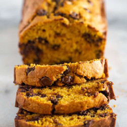 Pumpkin Chocolate Chip Bread