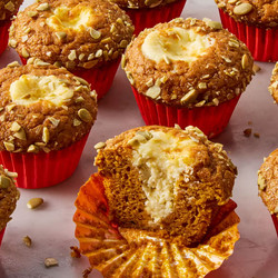 Copycat Starbucks Pumpkin Cream Cheese Muffins