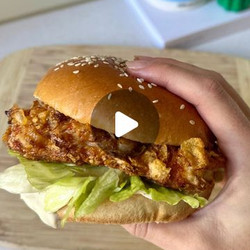 High Protein Zinger Burger
