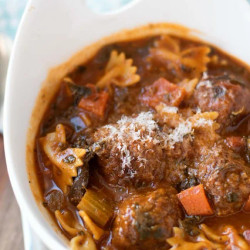 Italian Meatball Soup
